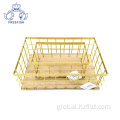 Metal Wire Storage Basket Eco-Friendly OEM wire laundry storage basket Manufactory